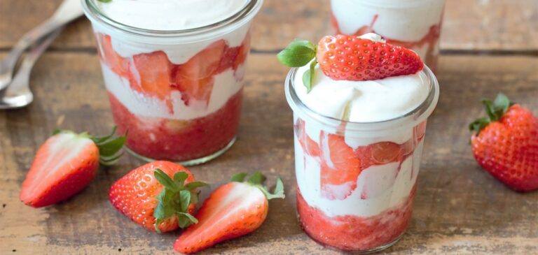 yaourt maison fraise